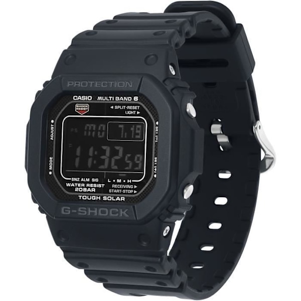 Montre - Casio - G-Shock The Origin - Mand - Sort - Solenergi - Vandtæthed 20 Atm Svart