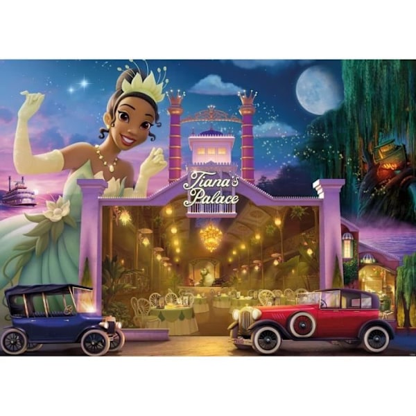 Tämä 1000 palan palapeli Tiana, Disney Princesses -kokoelma, sopii yli 14-vuotiaille, korkealaatuinen palapeli, Disney, 12001343, Ravensburger