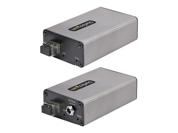 USB 3.0 Forlænger - StarTech.com - 2-Port på Multimode OM3 Fiber - 5Gbps - Rækkevidde 350m - USB-A Hub