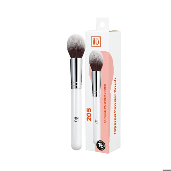 Ilū Make Up Tapered Powder Brush 205 - sivellin puuterituotteille