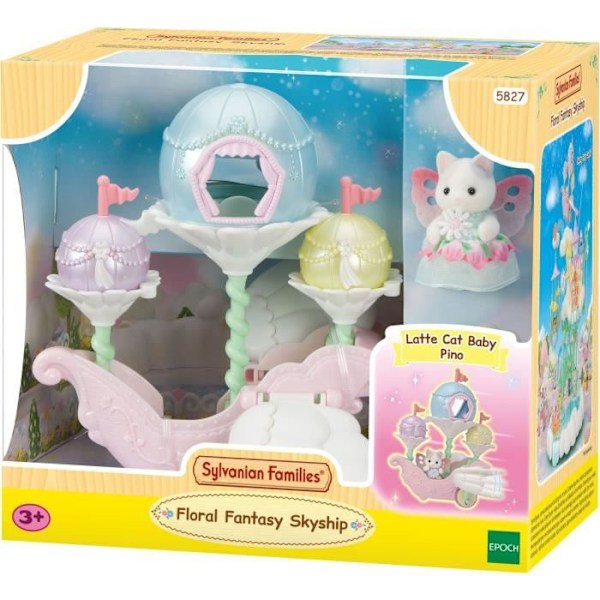 Båten med blommor - SYLVANIAN FAMILIES - 5827 Flerfärgad