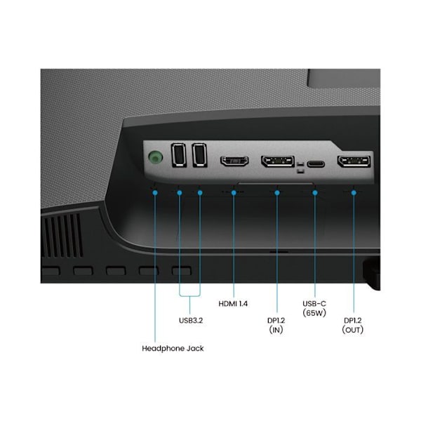 BenQ BL2486TC - LED-skärm - F Svart