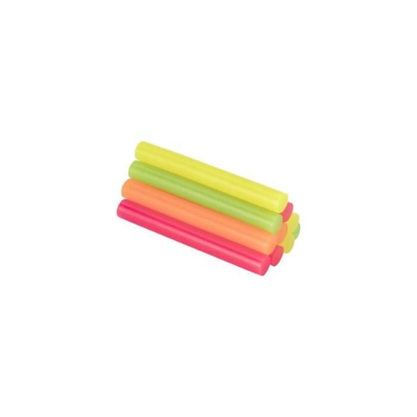 Klejstænger - SALKI - 430108 - Ø12x95mm - Fluormix - 12 enheder Fluorescerande