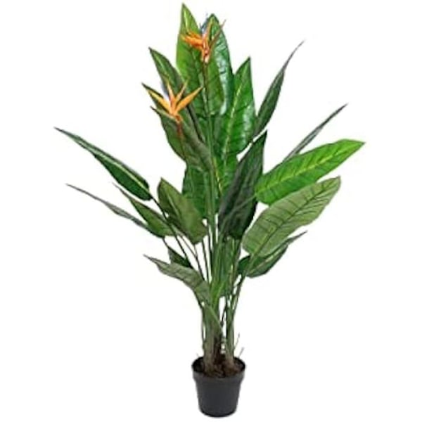 Prydnadsväxt - DKD Heminredning - Standard - Flerfärgad - PVC - 100 x 100 x 145 cm Flerfärgad