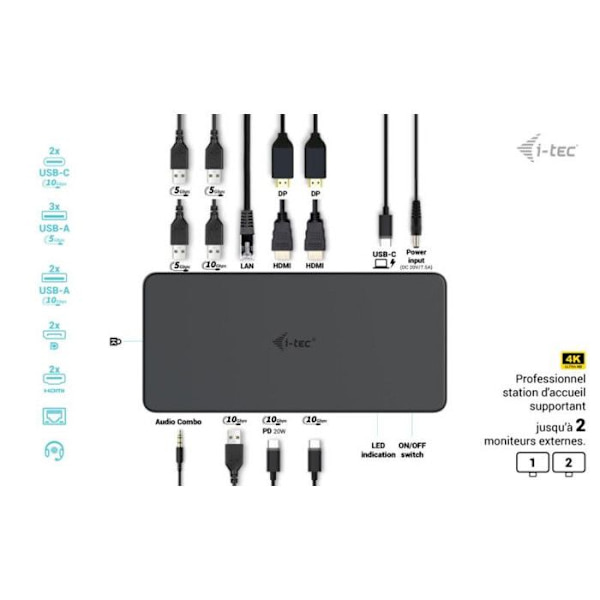 I-TEC USB-C Thunderbolt 3 Prof