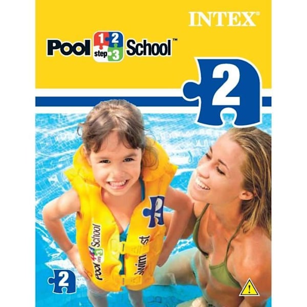 INTEX "Pool School" lasten uima-/hengenpelastusliivit - 58660NP Gul