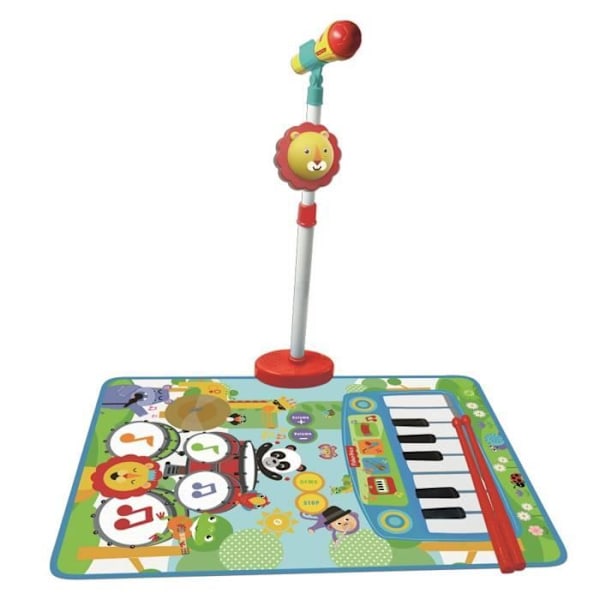FISHER PRICE 3 i 1 mikrofonmåtte - Tilslutning til fodlinje
