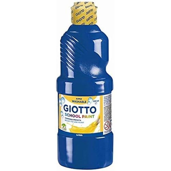 Vattenbaserad färg - GIOTTO - Gul - 500 ml - 1 st - För barn från 3 år Gul