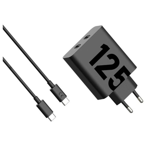 Motorola USB-C® Power Delivery 3.0 125 W oplader sort