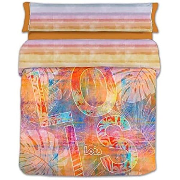Lois vändbart bäddset - Corso modell - 150 x 200 cm - 50% bomull, 50% polyester Unik