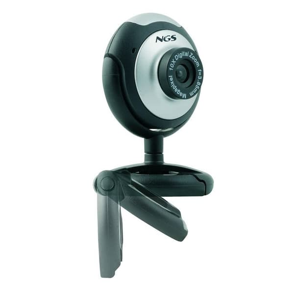 NGS Webcam - 0,3 Mp - USB 2.0 - 8 Interpolerede Megapixels - CMOS-sensor - Mikrofon
