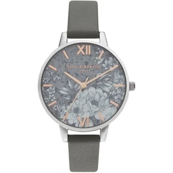 Ur - Olivia Burton - OB16TZ05 - Læder og rustfrit stål - 34 mm skive - Quartz Korall