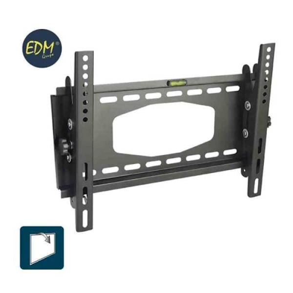 TV-tuki - EDM - Kallistuva - 22-47 tuumaa - 45 kg - Musta
