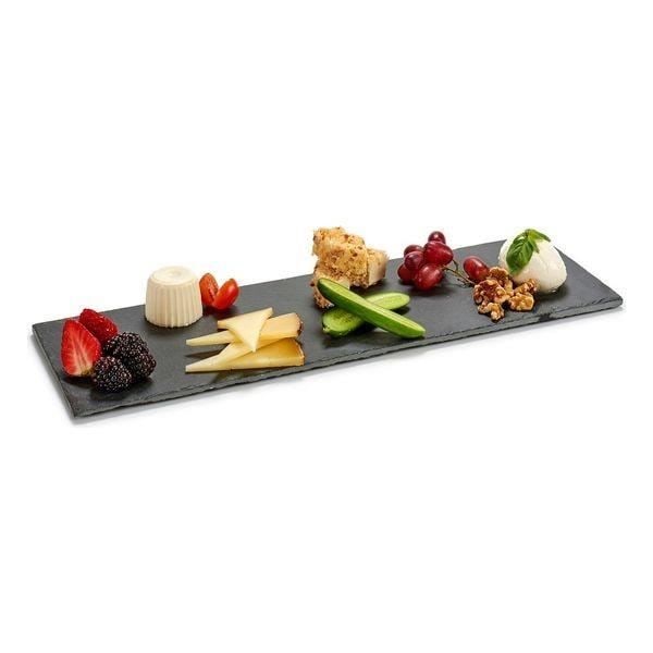 Skiferaperitifsæt (50 x 0,5 x 15 cm)