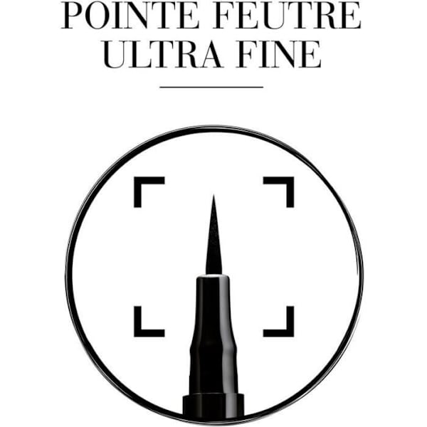 BOURJOIS Felt Liner Slim - 17 ultramusta Sort