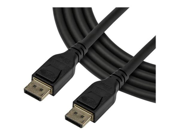 DisplayPort 1.4 videotasoni - StarTech.com - 5 m - VESA-sertifioitu - Plug and Play - Musta