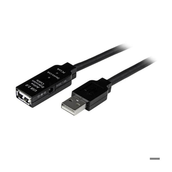 Aktiivinen USB 2.0 -toistinkaapeli - STARTECH.COM - 10 m - Musta