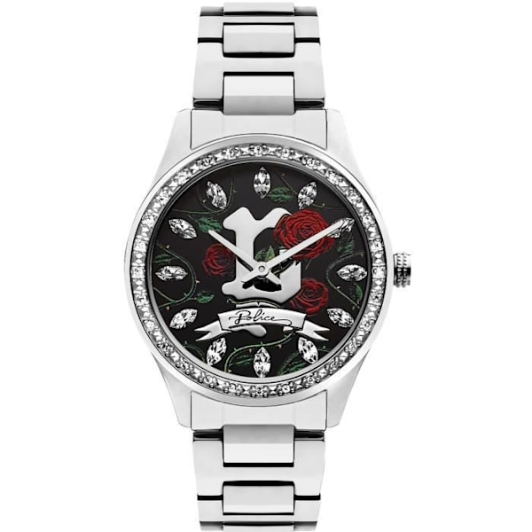 Dameur - Police - PEWLG2109902 - Læder og rustfrit stål - 36MM - Kvarts