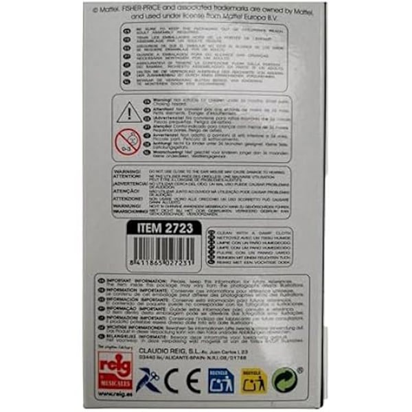MP3-afspiller - CLAUDIO REIG - 2721 - Flerfarvet - Med mikrofon - Bluetooth Flerfärgad