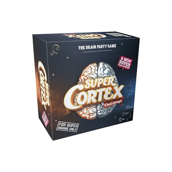 Asmodee Cortex Super Cortex ML atmosfære-spil Flerfärgad