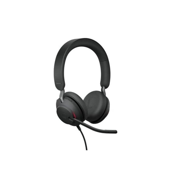 Micro-headset - Jabra - Evolve2 40 SE UC - Kablet - USB-C - Stereo - Støjisolering