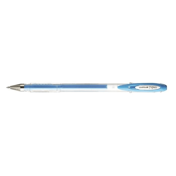Gel ink rollerball - UNIBALL - Signo UM120AC - Medium Tip - Pastellblå Pastellblå