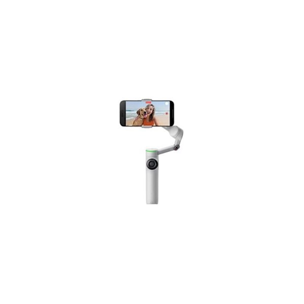 Gimbal - INSTA360 - Flow 2 Pro - Grå - Kompatibel med Apple DockKit - 3-aksers stabilisering