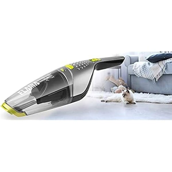 Käsipölynimuri - FLAMA - 1608FL - 7,2V/55W - Märkä- ja kuivaimu - 2 suodatustasoa
