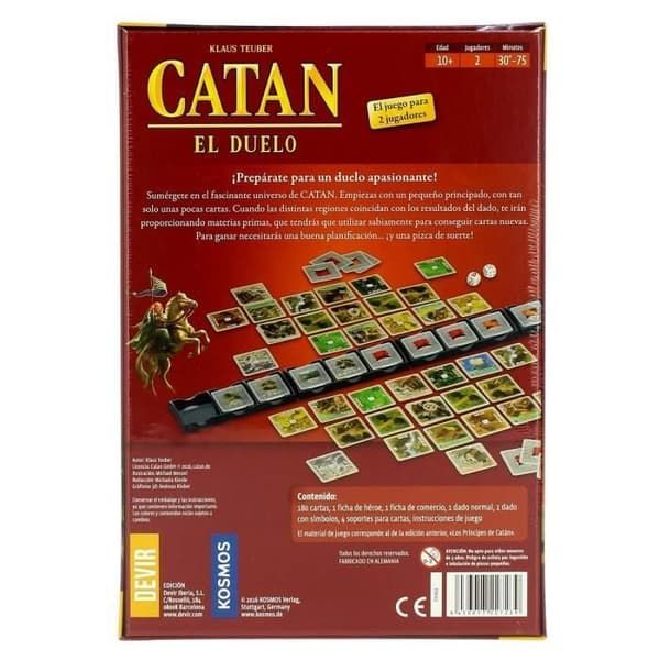 Devir Iberia - Catan el Duelo, monivärinen - 227239