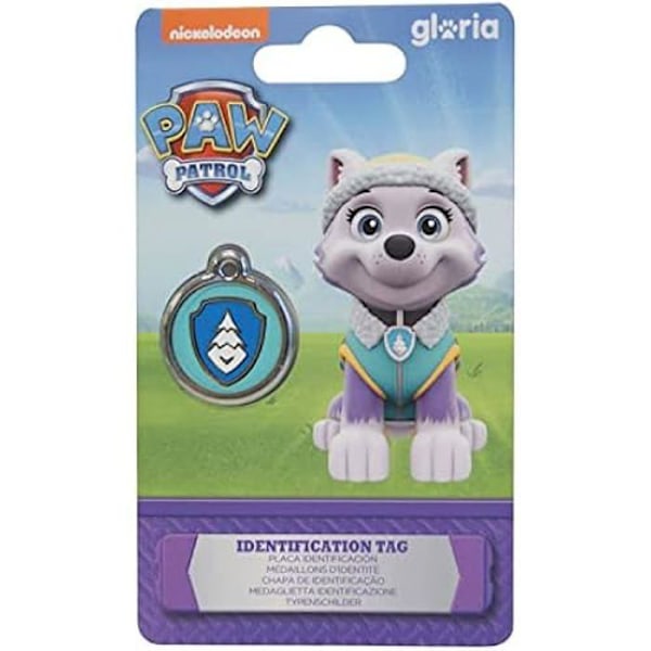 Krage - THE PAW PATROL - Everest - Storlek M - Flerfärgad - Identifikationsmärke Flerfärgad
