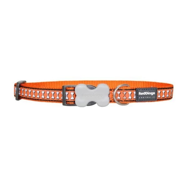 Heijastava kaulapanta - Red Dingo - Oranssi - Turvallinen - Kestävä - Mukava Orange