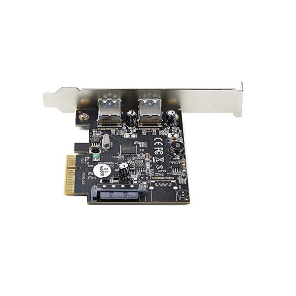 PCI-kortti - STARTECH - PEXUSB312A3 - USB 3.2 - SATA-ohjain - Yhteensopiva Windowsin/Linuxin kanssa