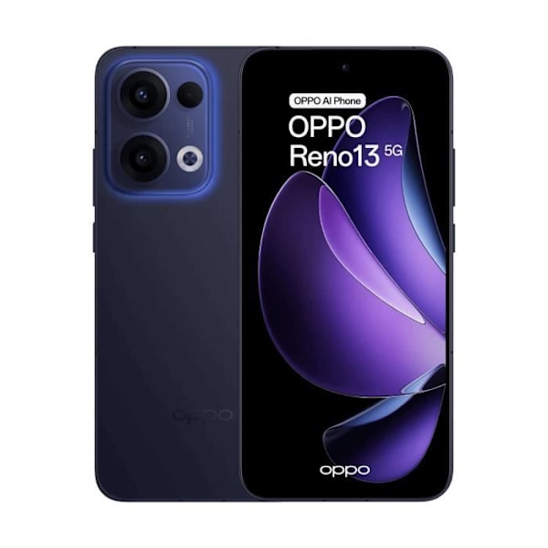 OPPO Reno13 5G 12 Gt/256 Gt Sininen (Luminous Blue) Kaksois-SIM