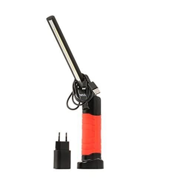 Værksted lampe - YATO - YT-08518 - COB LED 5W 3W - Indendørs - Batteri Sort