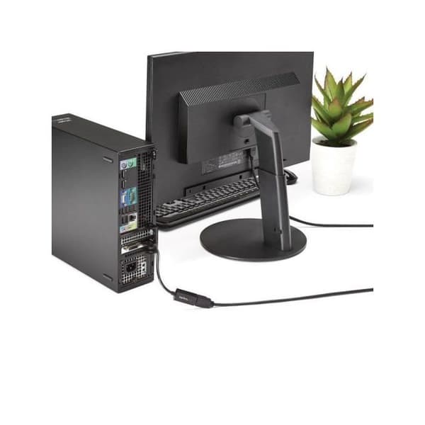 STARTECH.COM Aktiv DisplayPort 1,2 til HDMI 4K-adapter til desktop eller bærbar computer, der er kompatibel med DP