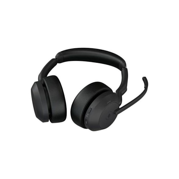 Headset - Bluetooth - trådløst - USB-C - Jabra - Jabra Evolve2 55 MS Stereo - headset