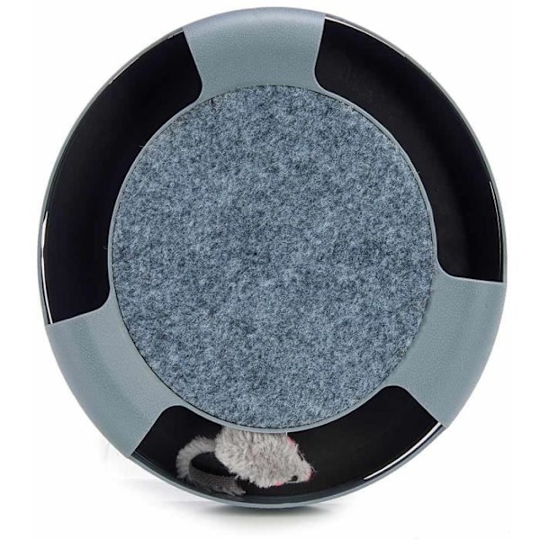 Kattleksak - Mascow - Mushjul - 25 cm - Textil - Grå grå