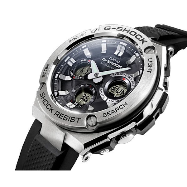 Ur - Casio - GST-W110-1AER - Sort - Resin - Vandtæthed 10 Atm Svart