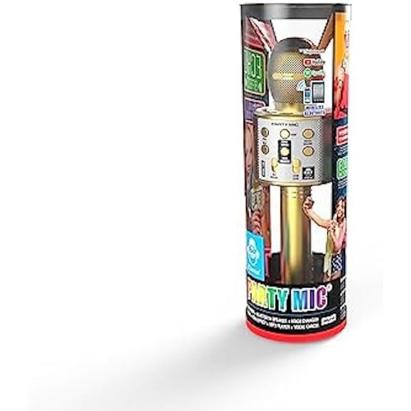7 in 1 Bluetooth karaokemikrofoni - CEFA TOYS - laulutulkinnalla ja äänen säröllä