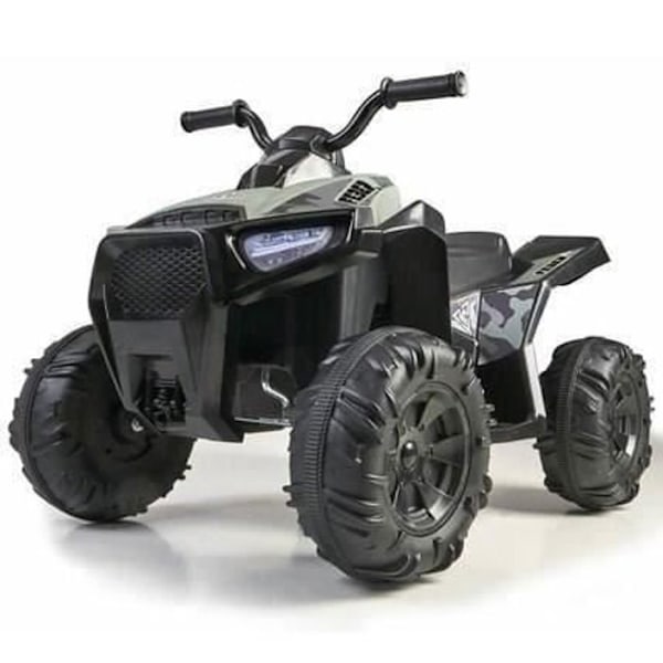 Elektrisk quad - FEBER - Boxer 12V - Sort - 3 år og derover - 30 kg max - Automatisk bremse Boxare