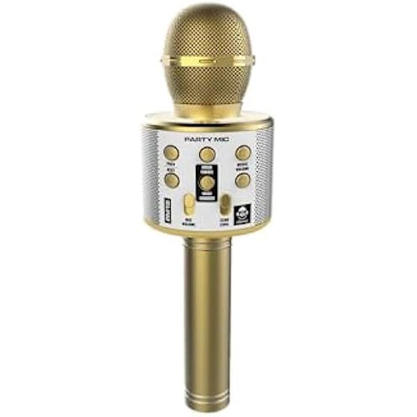 7 in 1 Bluetooth karaokemikrofoni - CEFA TOYS - laulutulkinnalla ja äänen säröllä