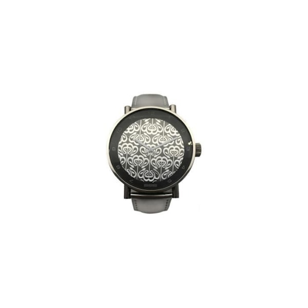 Ur - 666 Barcelona - 200 - Kvarts - Læder - 5 Atm - 43 mm Svart silver