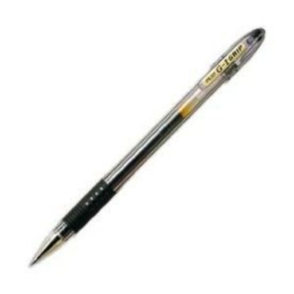 G-1 Grip kuglepen - PILOT - medium spids - sort gel blæk Svart