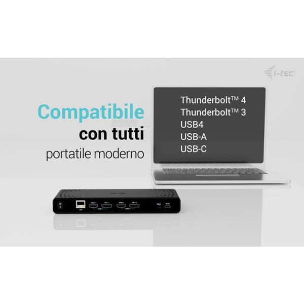 I-TEC Universal Dual 4K Skærm