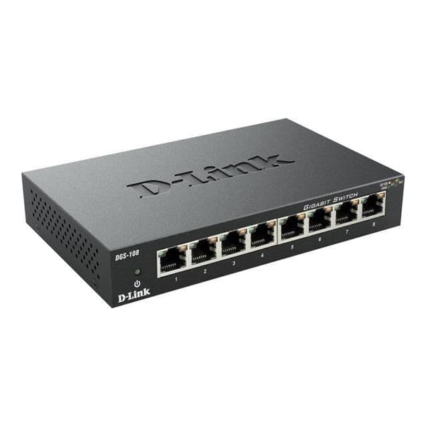 D-Link Switch 8 porte gigabit DGS108