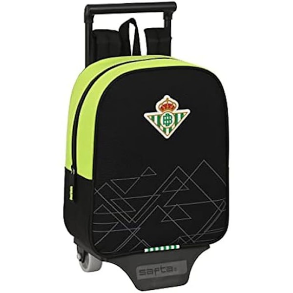 Ryggsäck - SAFTA - REAL BETIS BALOMPIE - Bekväm - Mångsidig - 22 x 10 x 27 cm Svart/limegrön, svart/lime