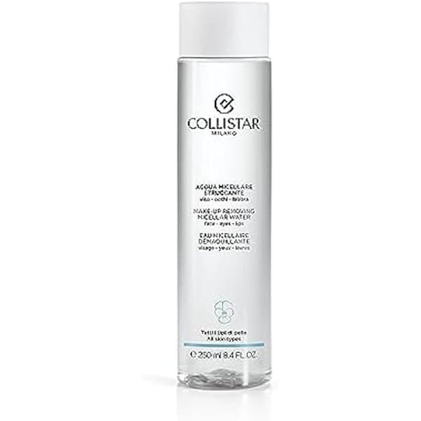 Mikellervand - COLLISTAR - Makeupfjerner - 250 ml - Uden parabener - Til alle hudtyper
