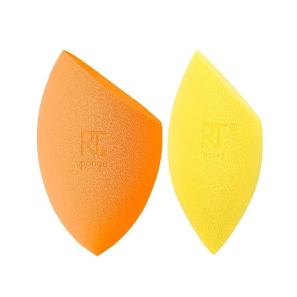 Duo af svampe Real Techniques Miracle Complexion & Corrector - Sæt med 2 makeup-applikatorer
