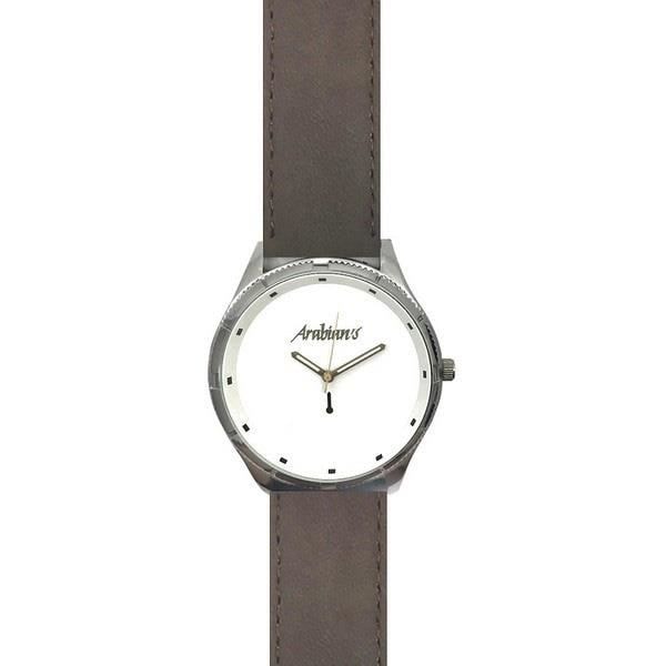 Ur - Arabians - HBP2210E - Kvarts - Læder - 45 mm Vit