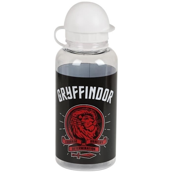 Safta Harry Potter børnevandflaske 500 ml - sort og granat - 7x18x7 cm